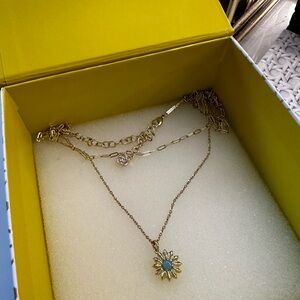Kendra Scott Strand Necklace with Turquoise Accents